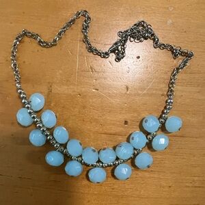 Turquoise statement necklace